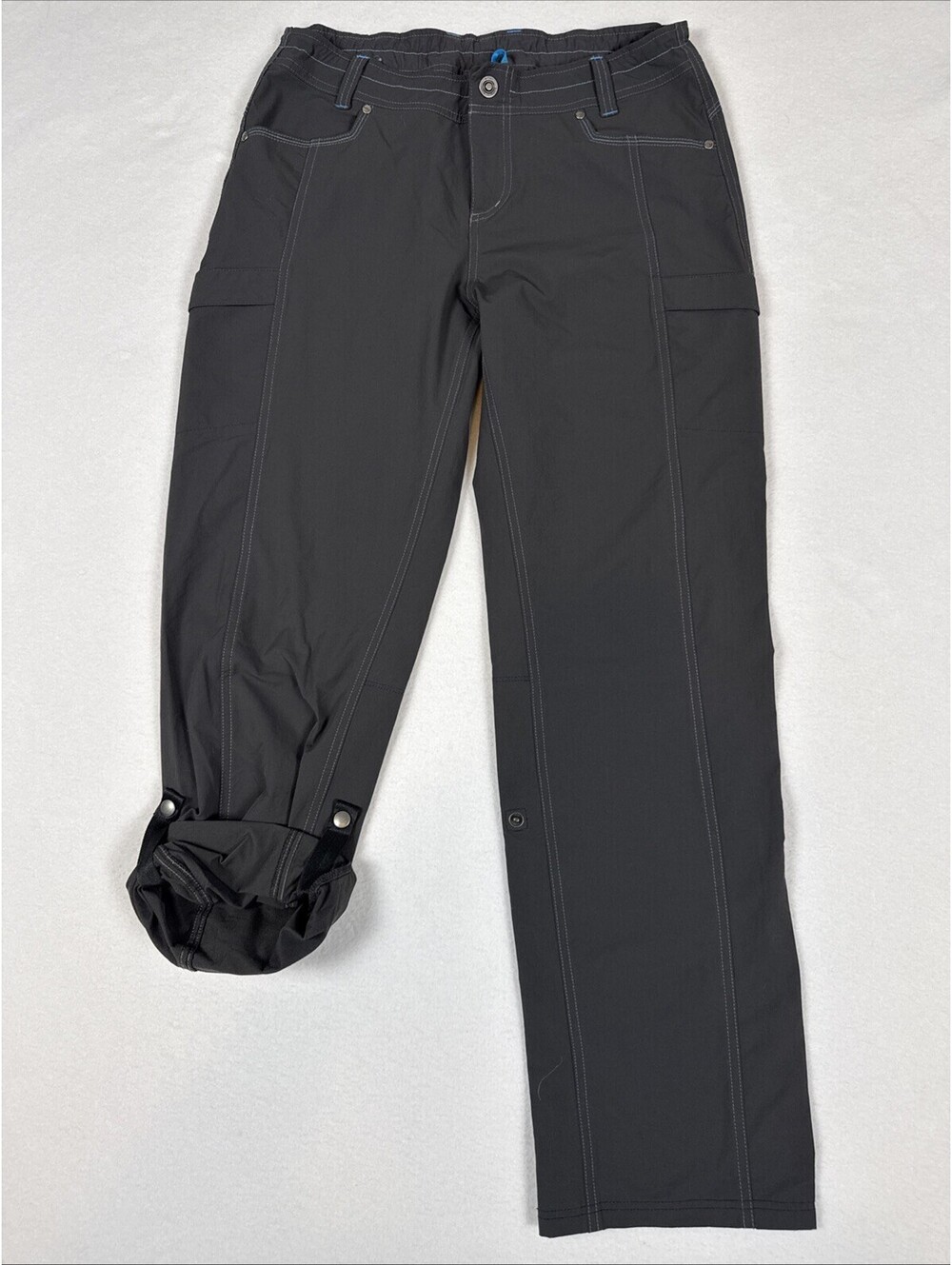 KUHL Women’s Born In The Mountain Outdoor Hiking Pant Size 12 Reg Charcoal Gray